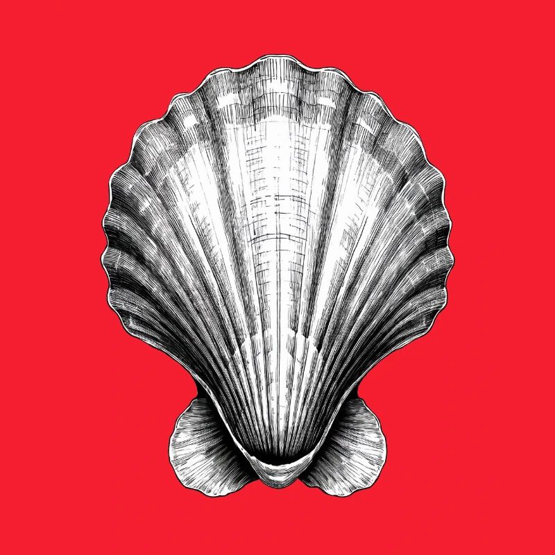 Stunning shell illustration