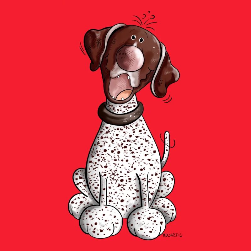 Funny German Shorthaired Pointer
