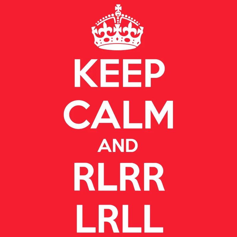 Keep calm and paradiddle!