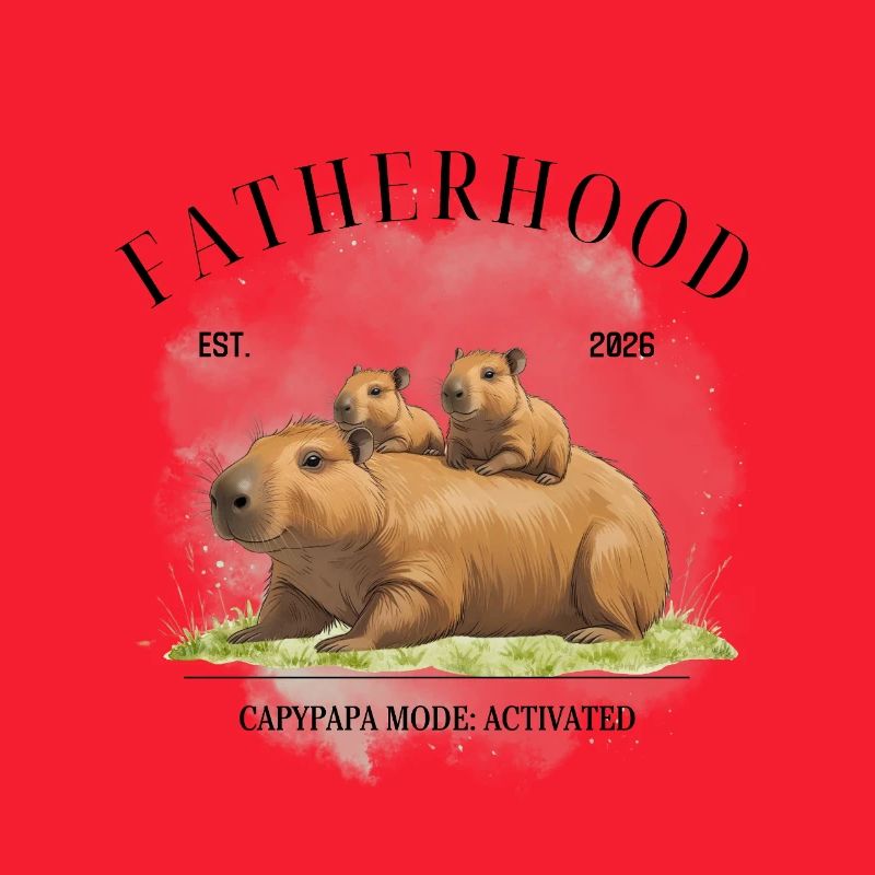 Paternité EST. 2026 – Mode Capypapa activé