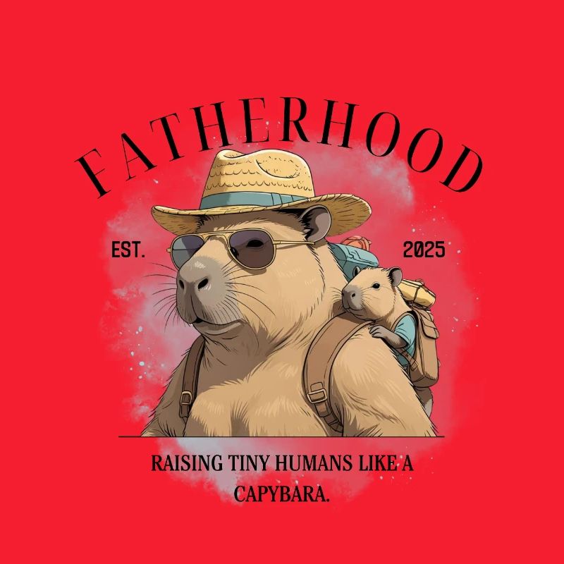 Paternité 2025 Élever de petits humains comme la capybara