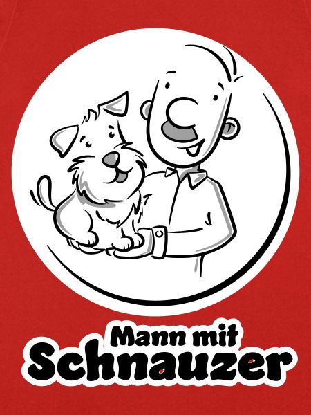 Mann mit Schnauzer (Oberlippenbart)