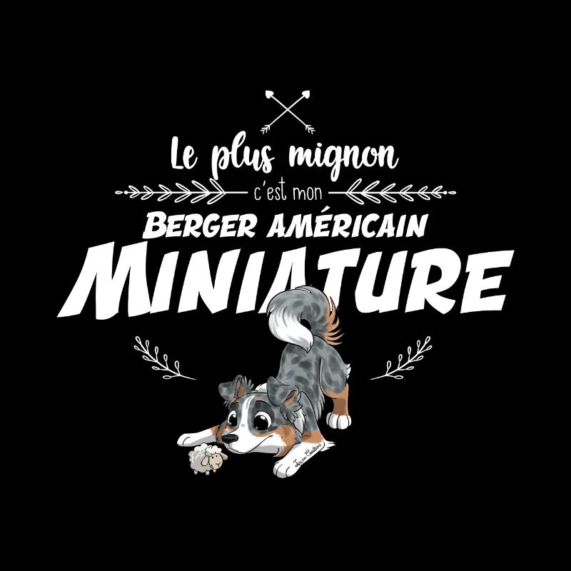 Le plus mignon Berger Américain Miniature