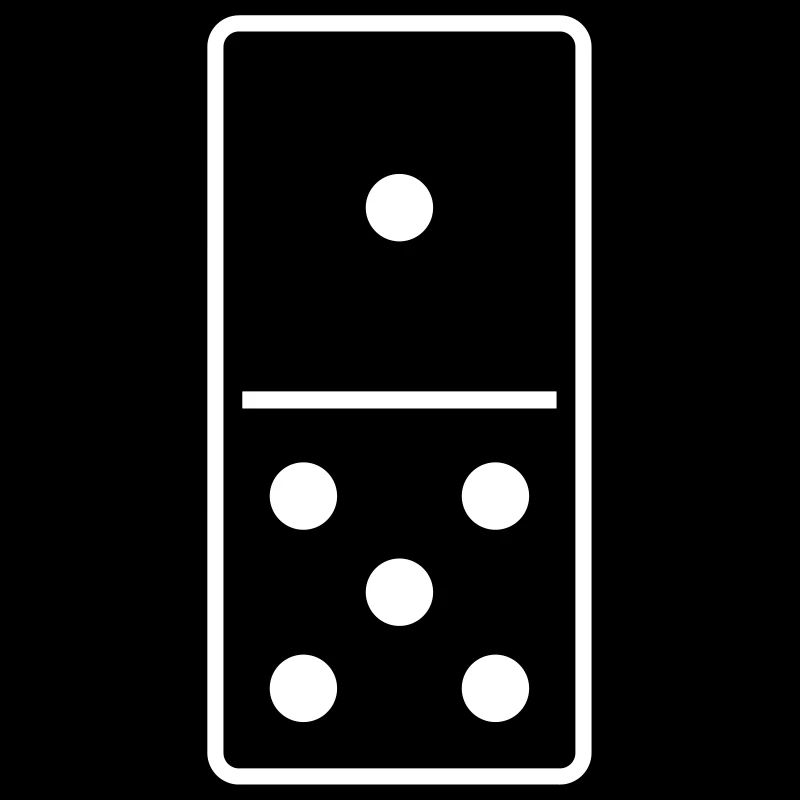DOMINO STONE 1: 5 - VARIABLE COLOR - VECTOR DESIGN!