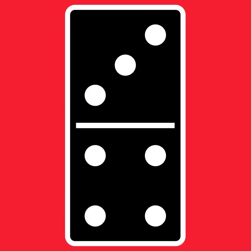 DOMINO STONE 3:4 - VARIABLE COLOR - VECTOR DESIGN!