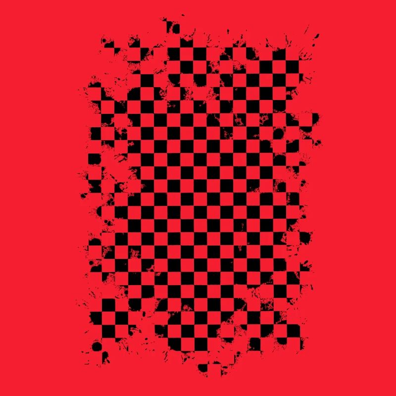 Chess game chess field chess pattern design