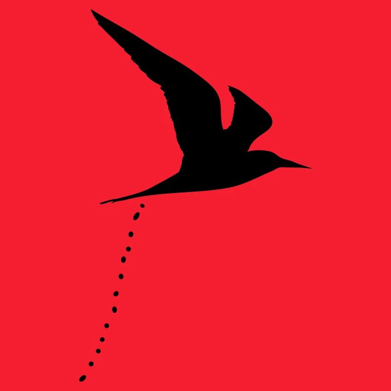 Kackvogel oiseaux merde oiseau merde 2c
