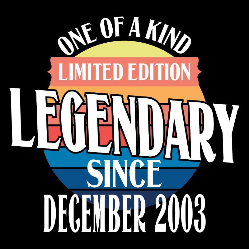 Limited Edition Legendär seit Dezember 2003