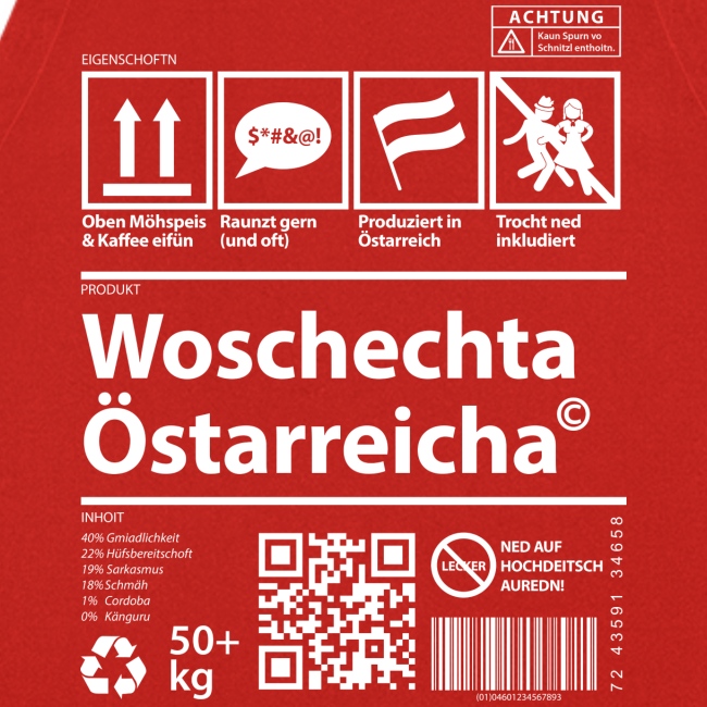 Woschechta Österreicha - Kochschürze