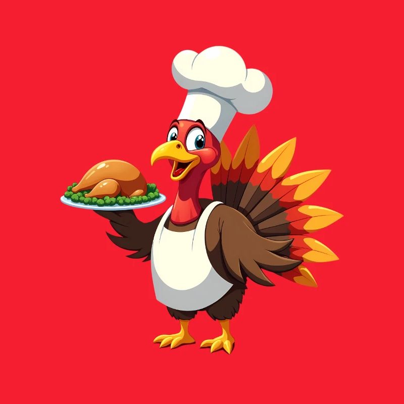 Cuisinier de dinde de Thanksgiving Thanksgiving