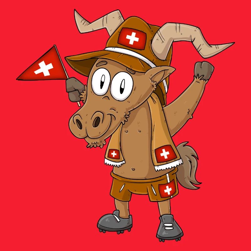 Schweizer Steinbock Fan