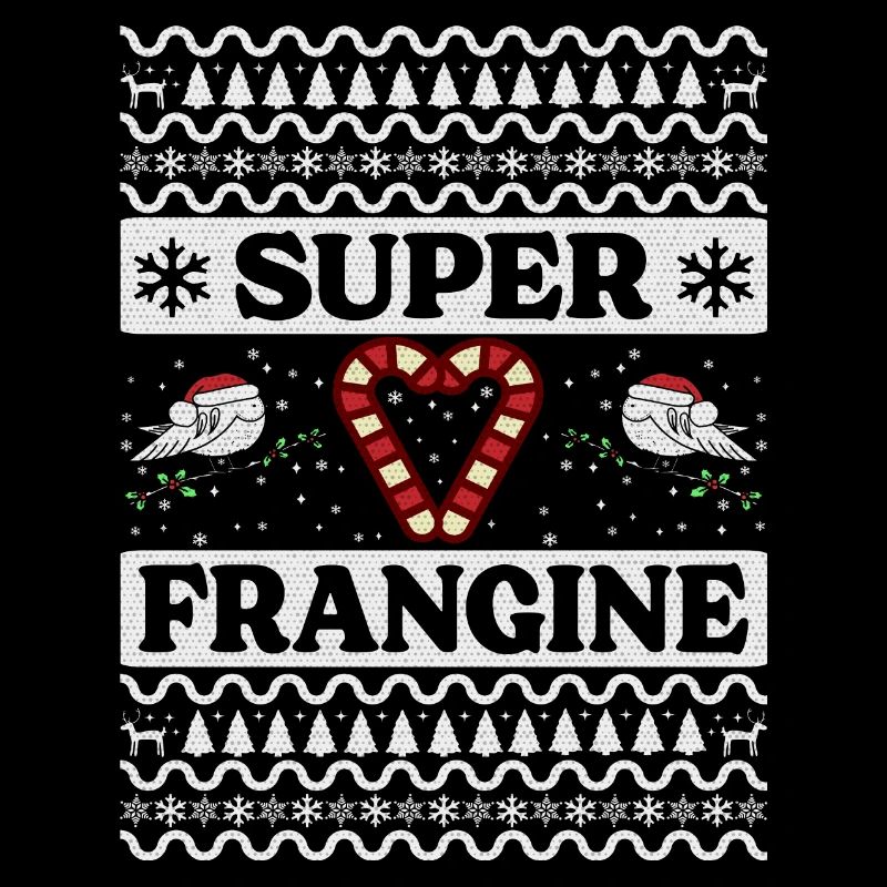 Super Frangine Pull Moche De Noël Soeur