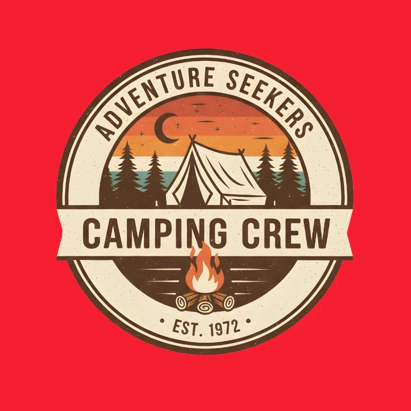 Aventure de l’équipe de camping