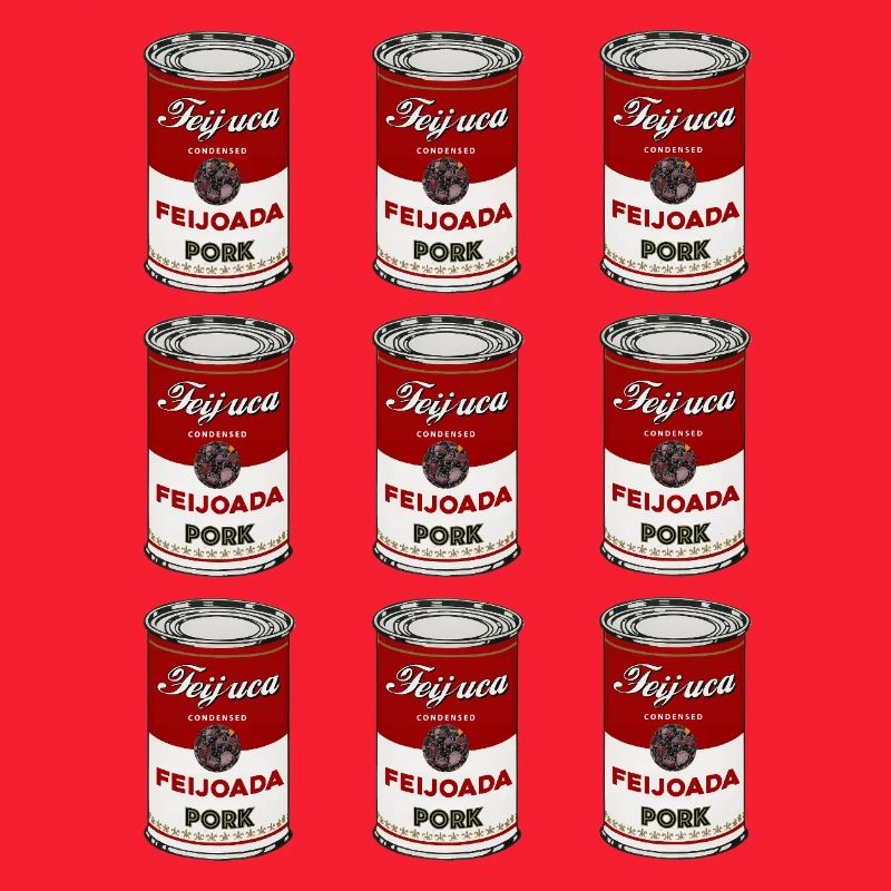 Motif de canette de porc Feijoada
