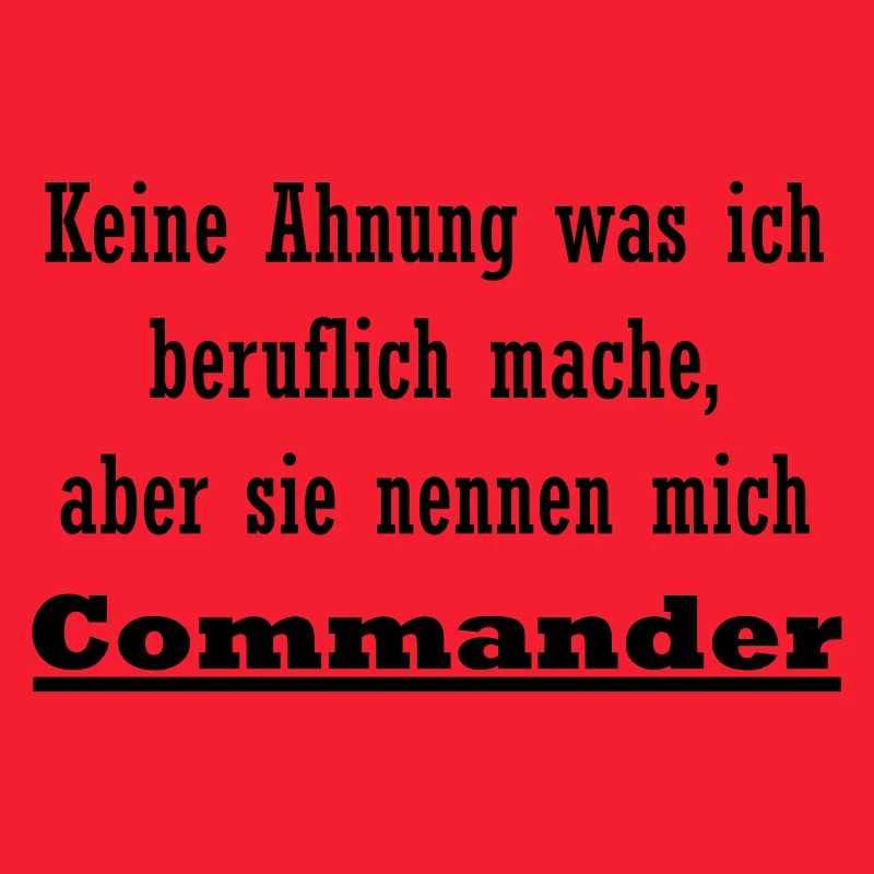 Commandant est mon métier