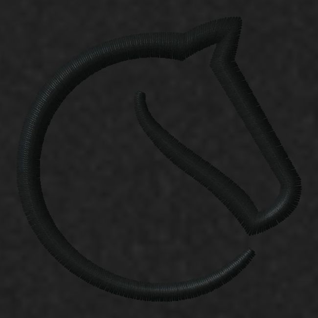 black lichess logo