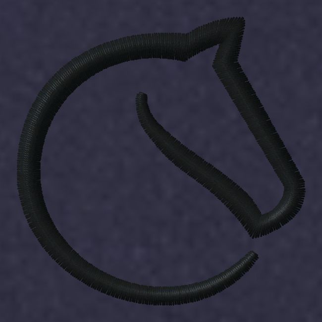 black lichess logo