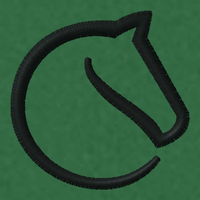 black lichess logo