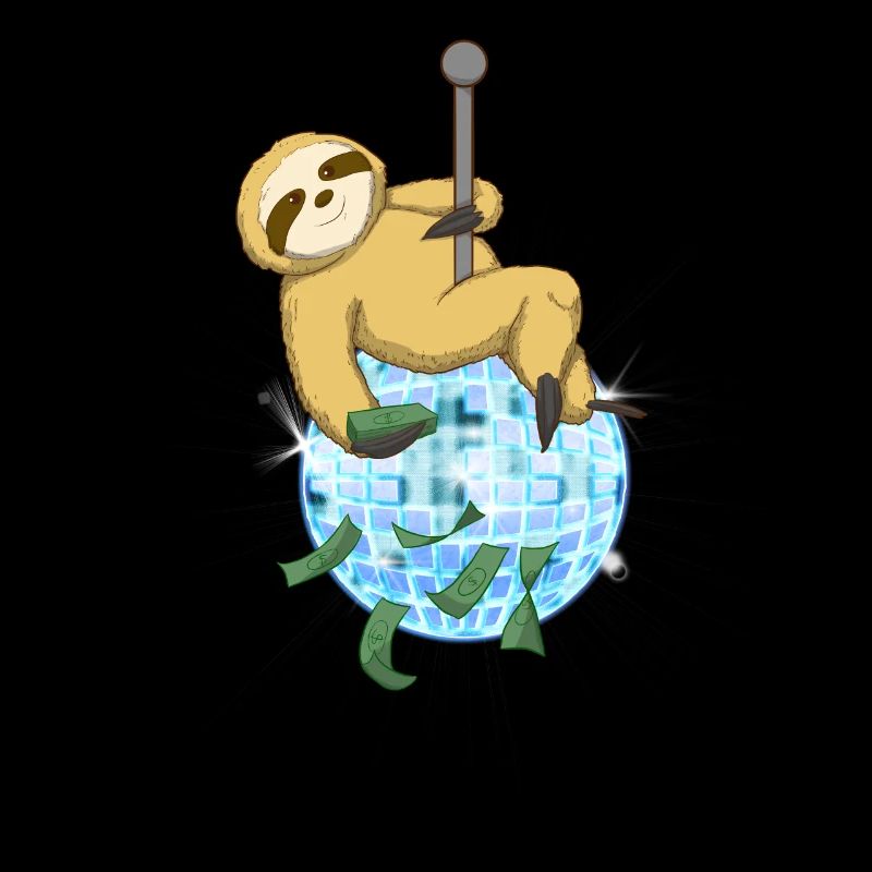 Sloth Disco Party Gift