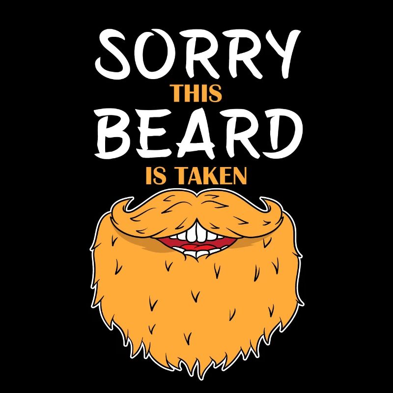 Bart Bärtig Bartträger Hipster Vollbart Geschenk