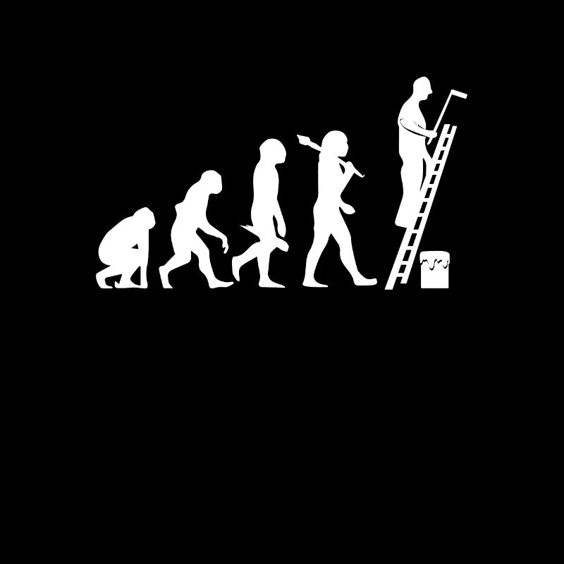 Maler und Lackierer Evolution coole Geschenkidee