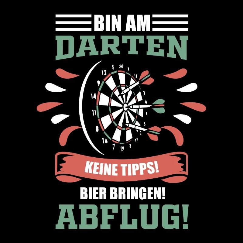 Dart Darts Darten Spruch