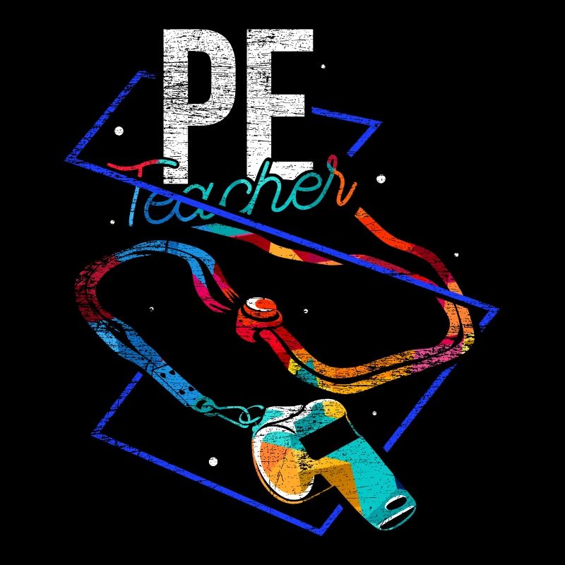 Polygone de professeur d'éducation physique