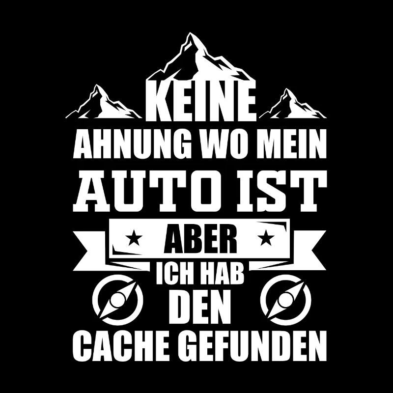 Geocaching - Lustiges Geocacher Geschenk