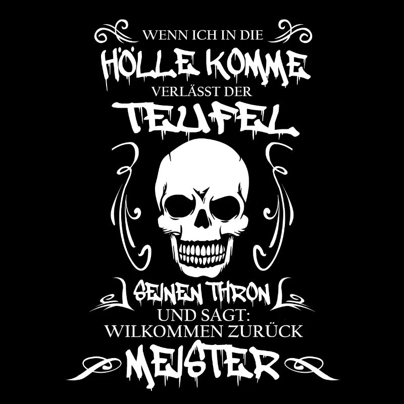 Hell and the devil leaves his throne