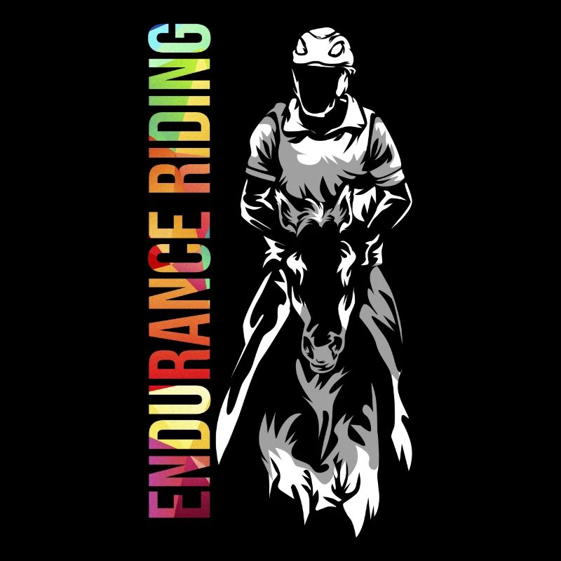 Cavalier de concours d'endurance