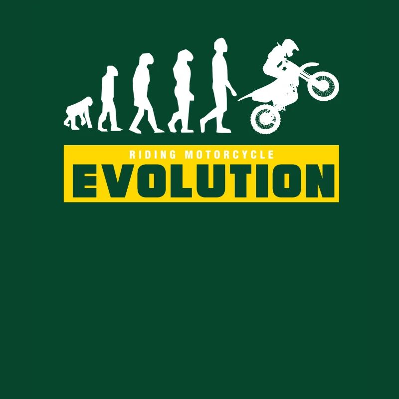 Riding Mototcycle Evolution