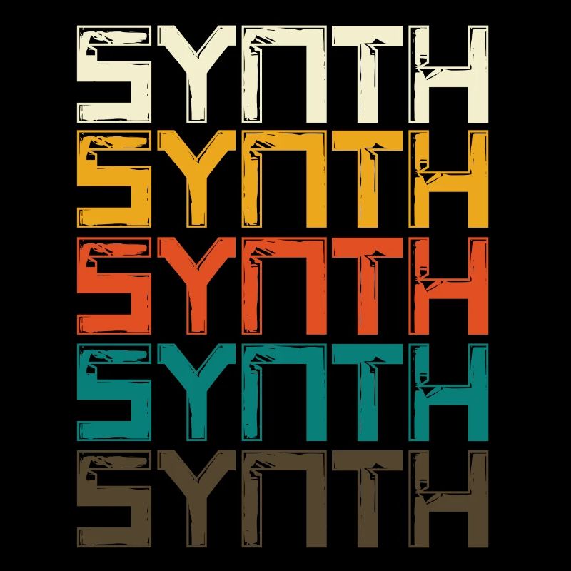 Synth Synthesizer Keyboard Geschenk