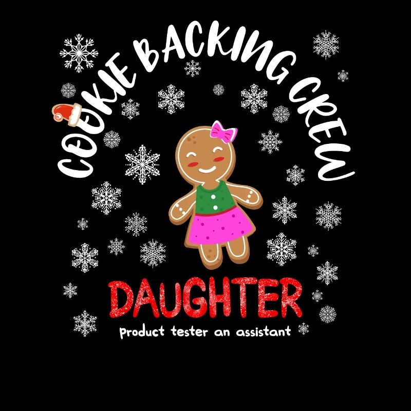 Idée de cadeau de Noël de l'équipe de cuisson des biscuits