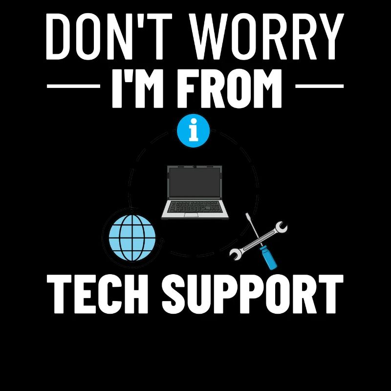 Tech Support IT Technischer Hilfe Helpdesk