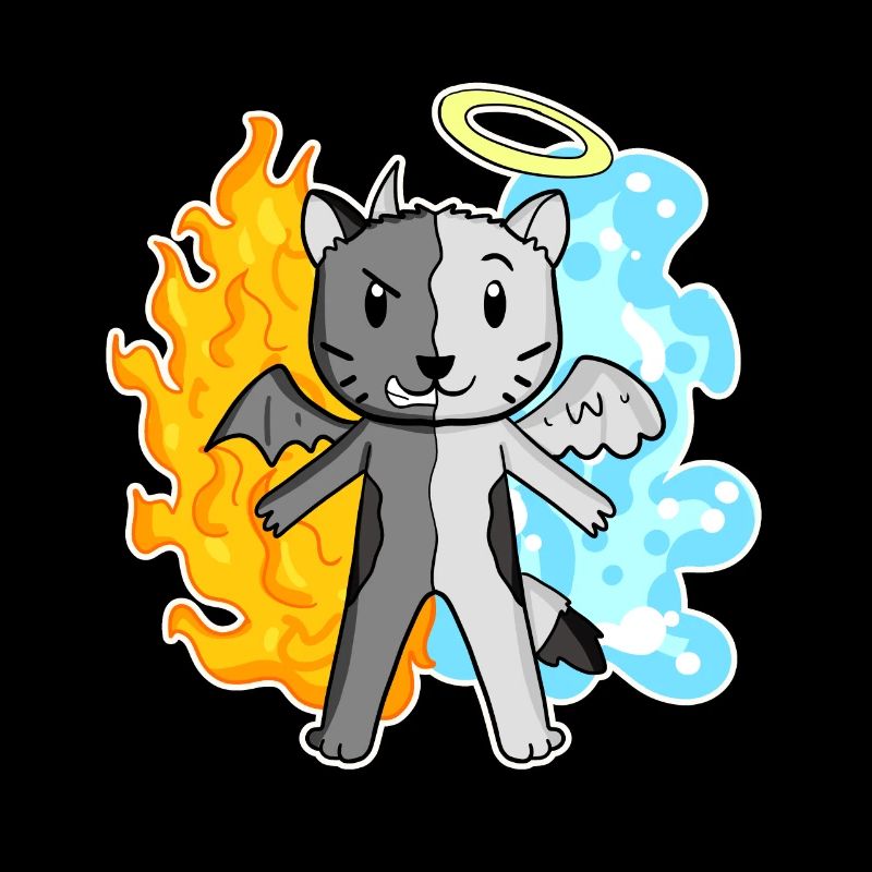 Chat Cat Breed Devon Rex - Ange et Diable