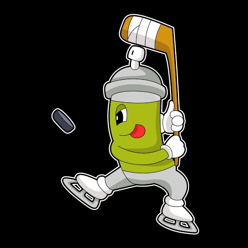 Eisspray Eishockey Eishockeyschläger