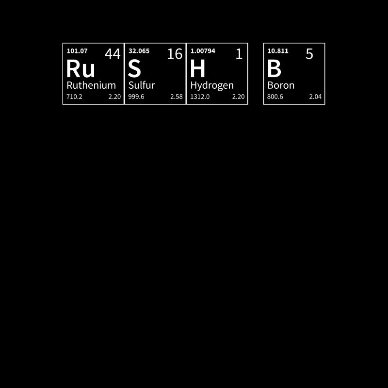 Rush B in Chemical Elements Funny