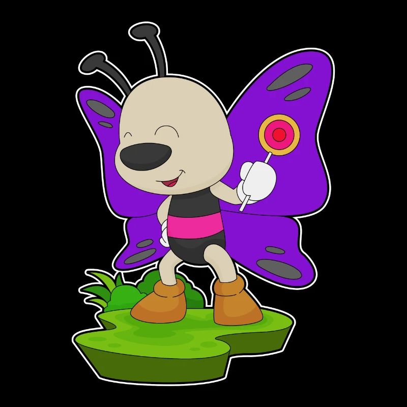 Sucette papillon