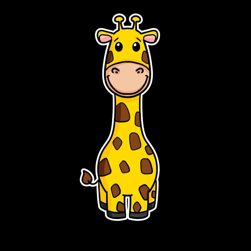 Giraffe Motiv Tier