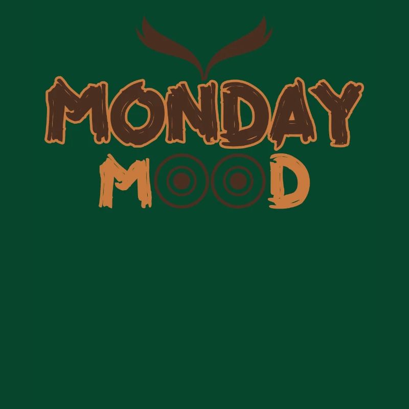 Monday Mood, Eule, Statement funny Montags Montag