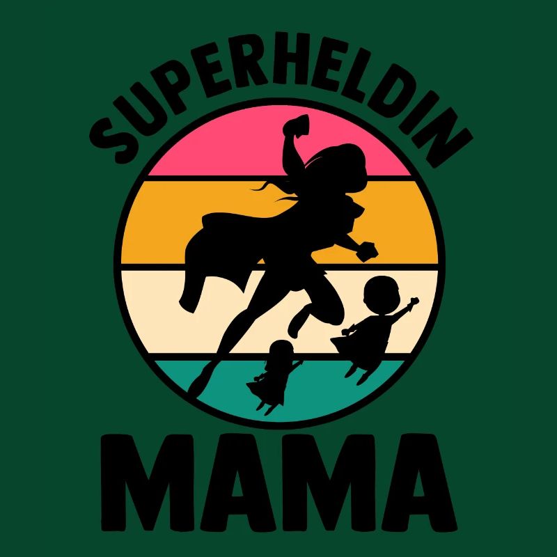 Mutter Superheldin Mama
