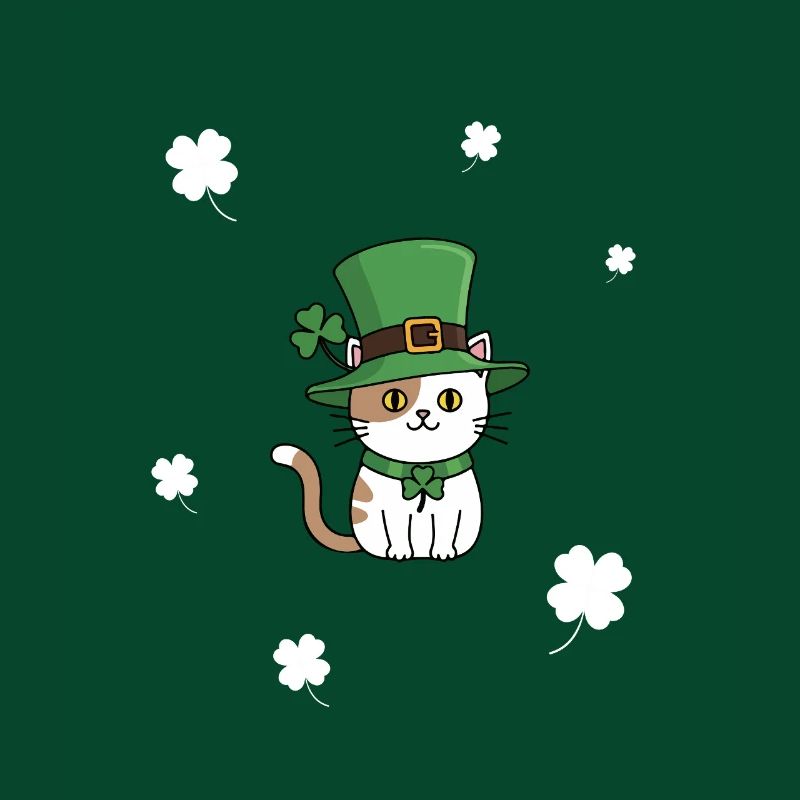 Chat de la Saint-Patrick