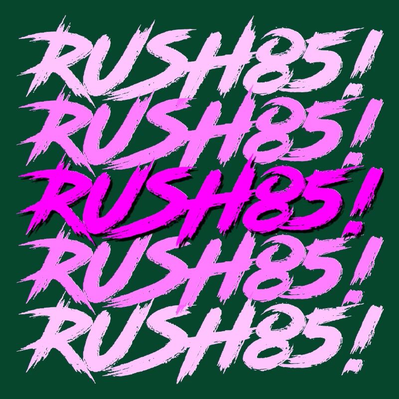 Synthwave / Cyberpunk Title Design RUSH85! -Hell