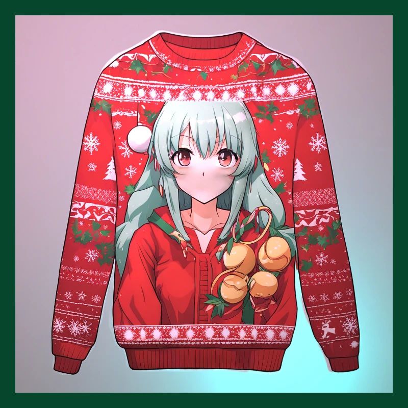 pull de Noël moche