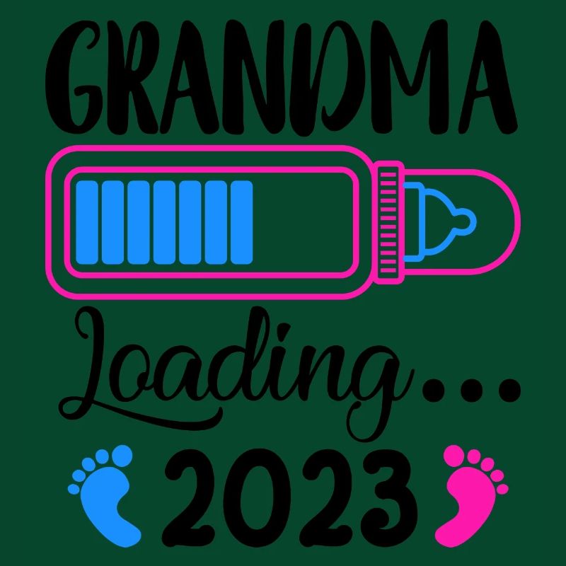 Werdende Oma, Oma loading 2023 Großmutter 2023