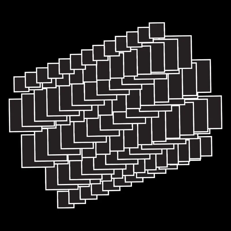 black squares composition