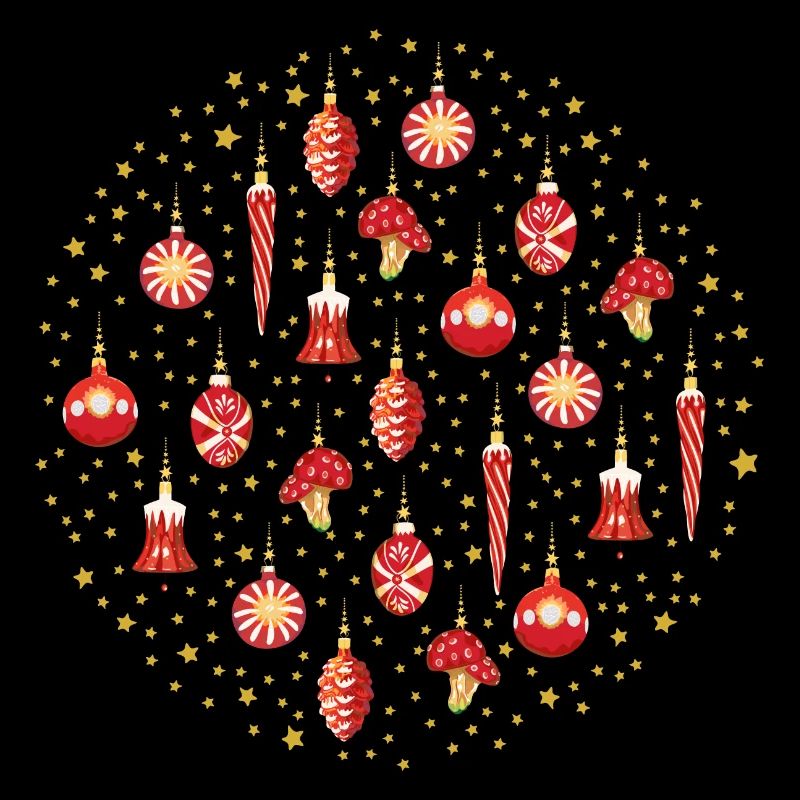 Xmas Galaxy Red