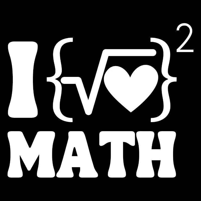 J’adore math white edition