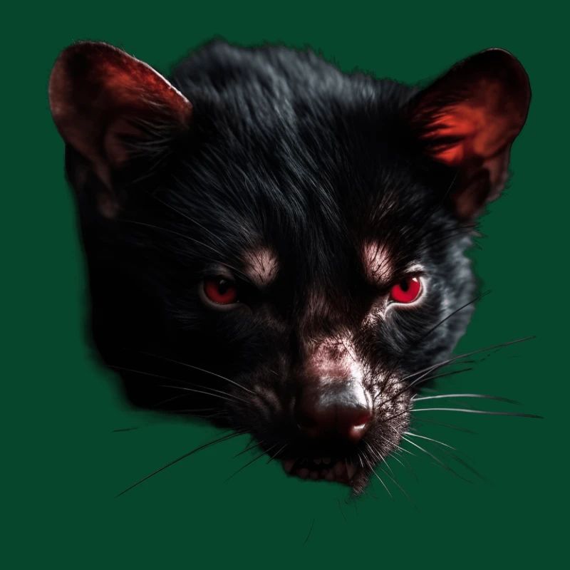 Tasmanian devil head