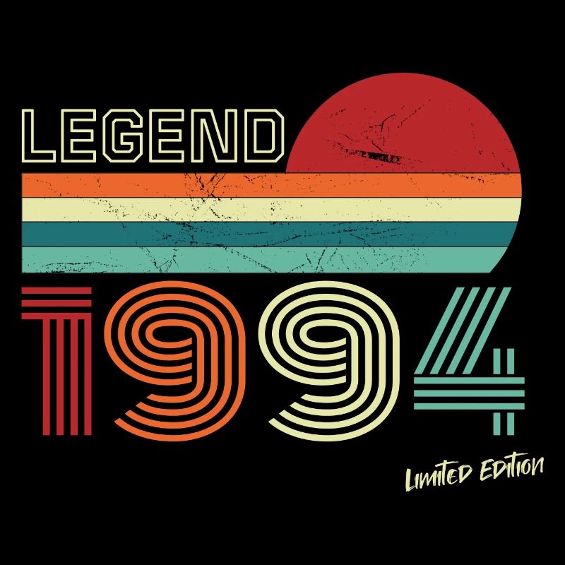 Legend 1994 Geburtstagsshirt Geschenk Jubiläum